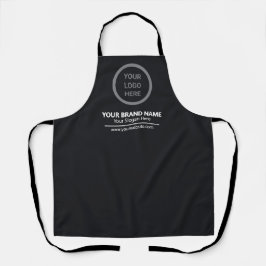 Werbeaktion für Minimalistische, moderne, schwarze Schürze