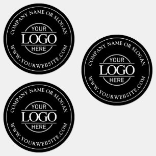 Werbeaktion für moderne Black Business-Logos Etiketten
