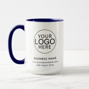 Werbeaktion für moderne Firmenlogos Tasse