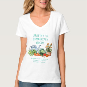 Werbeaktionen für den eigenen Gartenbetrieb T-Shirt