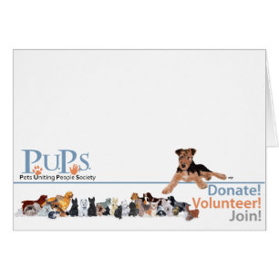 Werbeartikel für PUPs-Logos