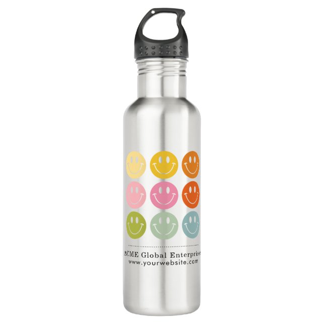 Werbeartikel Mindestens kein Logo hinzufügen Edelstahlflasche (Vorderseite)
