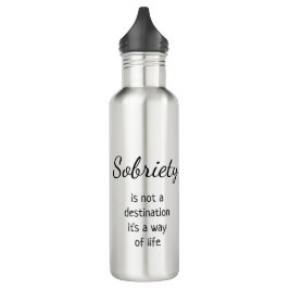 Werbeartikel zur Erholung von Logos Edelstahlflasche