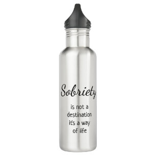 Werbeartikel zur Erholung von Logos Edelstahlflasche