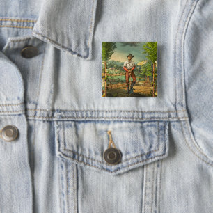 Werbeausdruck für Grange-Mitglieder Button