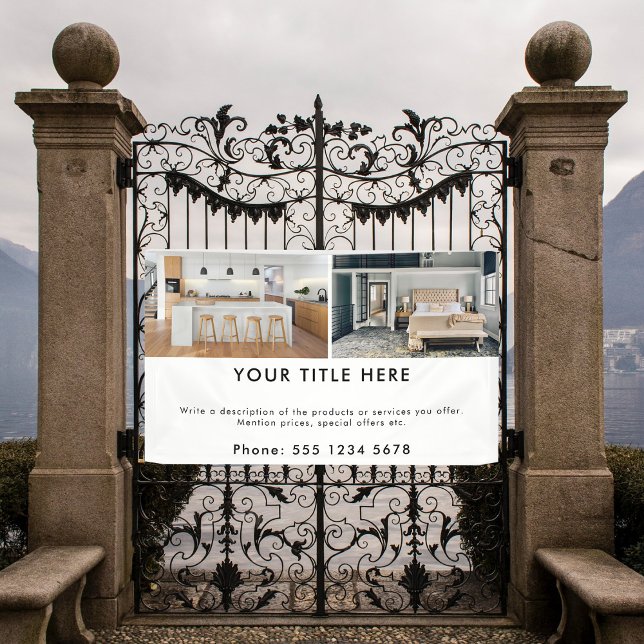 Werbebanner für Business 2-Foto Banner (Von Creator hochgeladen)