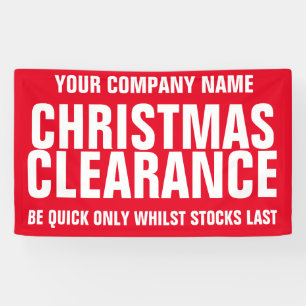 Werbebanner für den Einzelhandel Banner