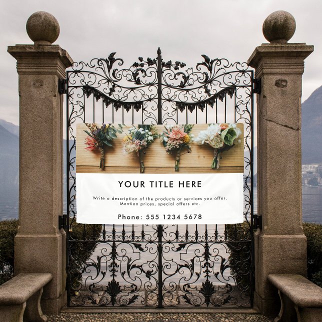 Werbebanner und Foto für Unternehmen Banner (Von Creator hochgeladen)