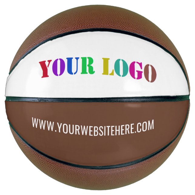 Werbebasketball für benutzerdefiniertes Firmenlogo Basketball (Vorderseite)