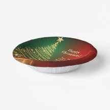 Werbebotschaft Grün Gold Weihnachtsbaum