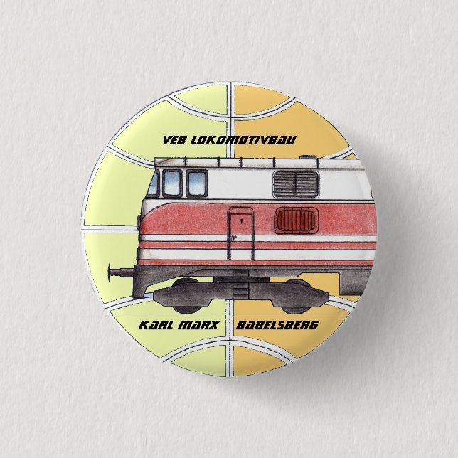 Werbedesign Babelsberg DDR Button (Vorderseite)