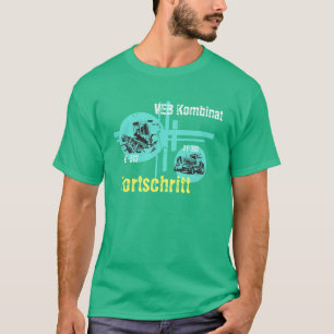 Werbedesign Fortschritt DDR T-Shirt