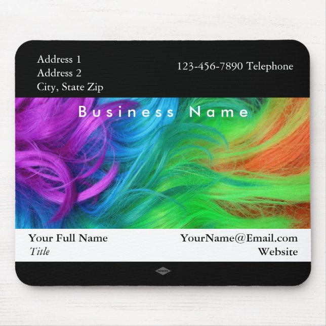 Werbefarbenmousepad Mousepad (Vorne)