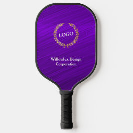 Werbefirma für Firmenlogo Lila Pickleball Schläger