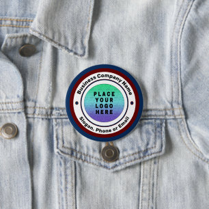 Werbefirma für Logos Button