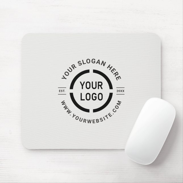 Werbefläche für Elfenbein-Logo Mousepad (Mit Mouse)