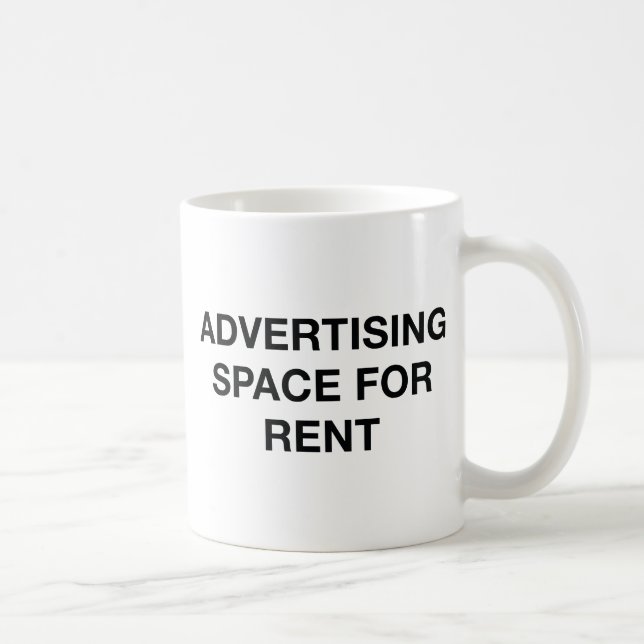 Werbefläche für Mieten Kaffeetasse (Rechts)