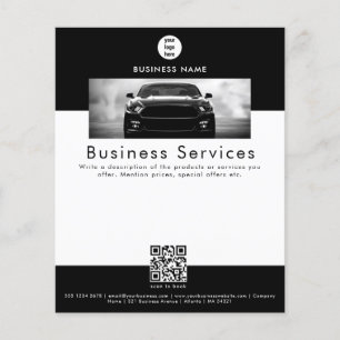 Werbeflyer Auto-Aufbereitung Autoreinigung Flyer