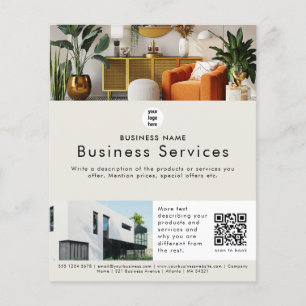 Werbeflyer Promotion Immobilien Flyer