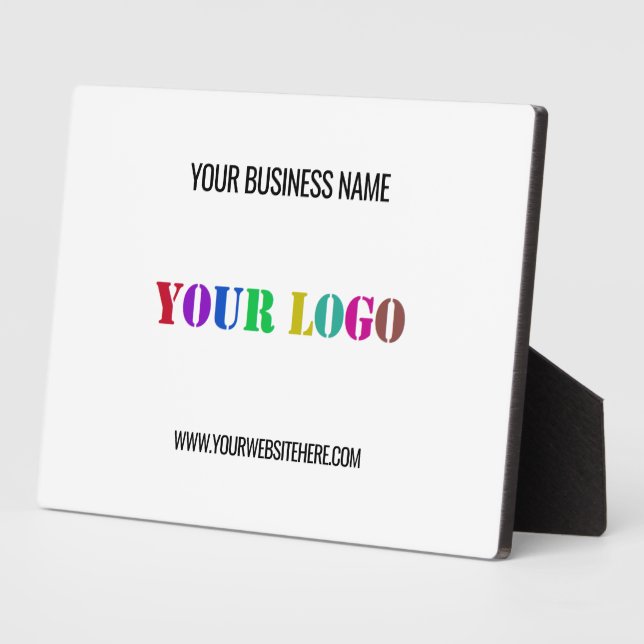 Werbegeschenk für benutzerdefinierte Logos Fotoplatte (Seite)