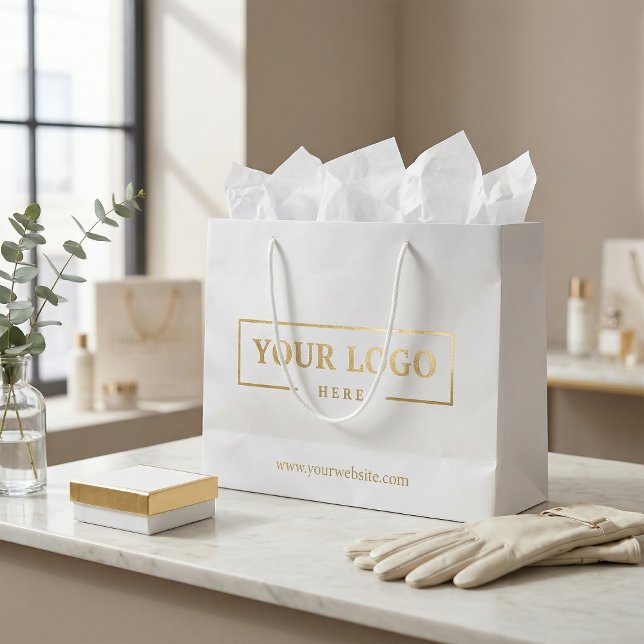 Werbegeschenk für Firmenlogo Große Geschenktüte (Von Creator hochgeladen)