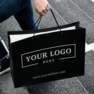 Werbegeschenk für Firmenlogo Große Geschenktüte