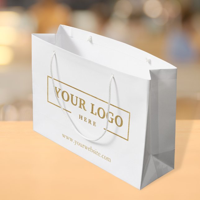 Werbegeschenk für Firmenlogo Große Geschenktüte (Von Creator hochgeladen)