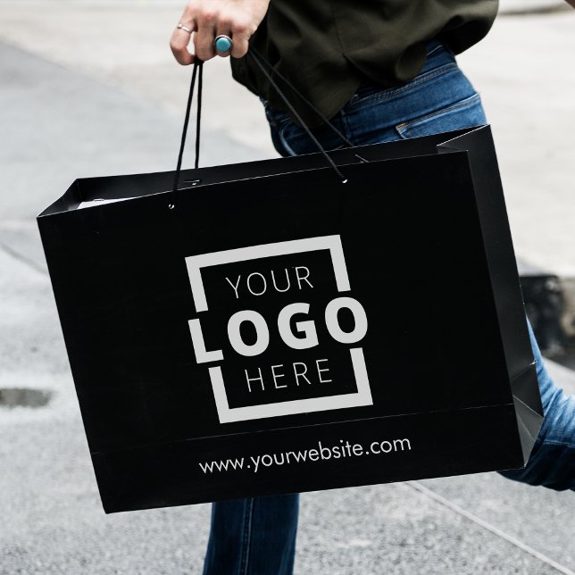 Werbegeschenk für Firmenlogo Große Geschenktüte (Von Creator hochgeladen)