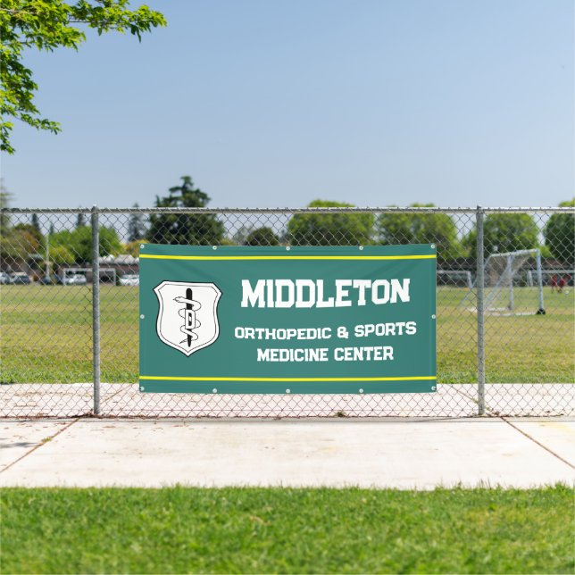 Werbegeschenk für Unternehmen mit Logo Banner (Insitu)