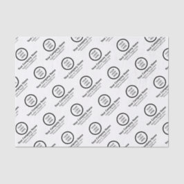 Werbegeschenk mit eigenem Logo Seidenpapier