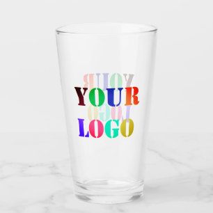 Werbeglas für Firmenlogo Glas