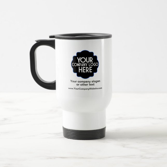 Werbekostenkaffee für kundenspezifische Firmenlogo Reisebecher (Links)