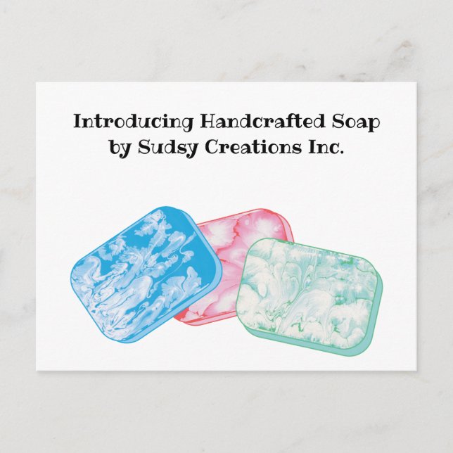 Werbemaßnahmen für Unternehmen Postkarte (Vorderseite)