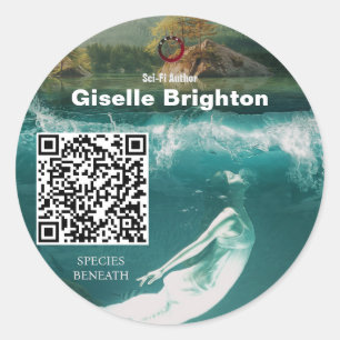 Werbematerial für Logos Runder Aufkleber