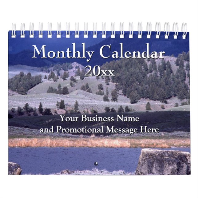 Werbemonatsgeschenk für Firmenlogos Kalender (Titelbild)