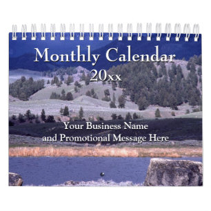 Werbemonatsgeschenk für Firmenlogos Kalender