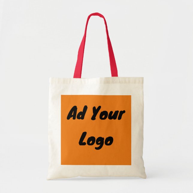 Werben Sie für Ihr Business Tote Bag Tragetasche (Vorne)