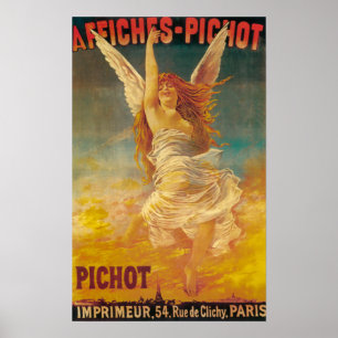 Werbeplakat für Affiches-Pichot Poster