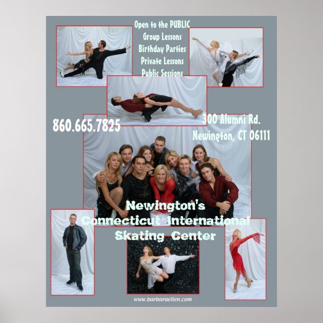 Werbeplakat für Newington Poster (Vorne)