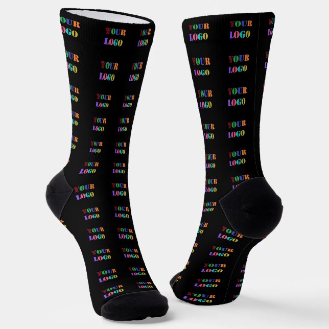 Werbesocken für kundenspezifische Firmenlogo Socken (Gewinkelt)