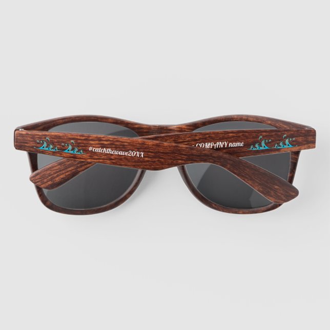 Werbesonnenbrille | Logo hinzufügen (Rückseite)