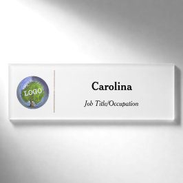 Werbeunternehmen für Firmenlogo Magnetic Namenschild
