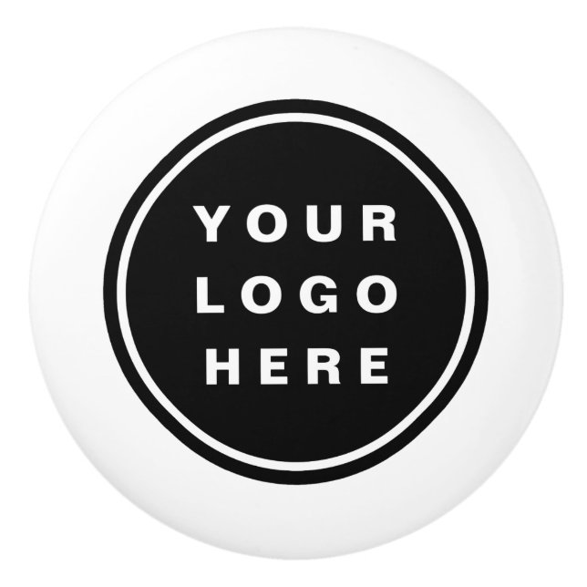 Werbeunternehmen für Ihr Firmenlogo Keramikknauf (Vorderseite)