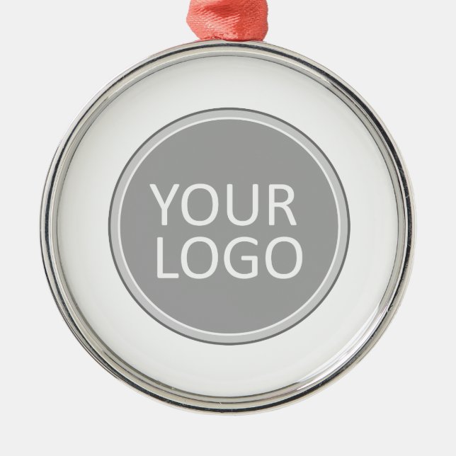 Werbeunternehmen für Ihr Firmenlogo Ornament Aus Metall (Vorne)