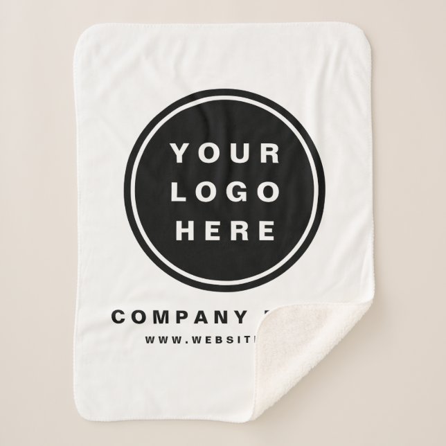 Werbeunternehmen für Ihr Firmenlogo Sherpadecke (Vorderseite)