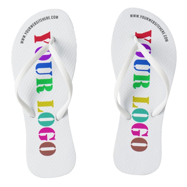 Werbeunternehmen für kundenspezifische Logos Perso Flip Flops (Fußbett)