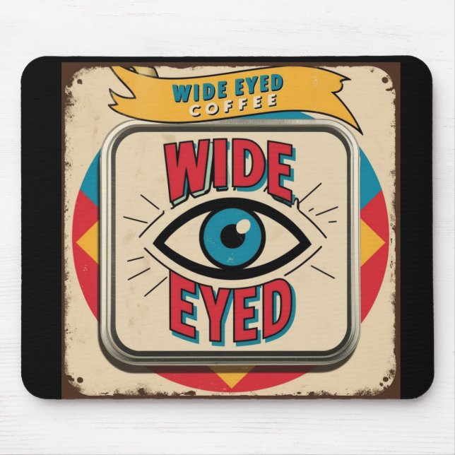 Werbezeichen für Breitband-Coffee-Co Mousepad (Vorne)