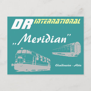 Werbung DDR Reichsbahn Postkarte