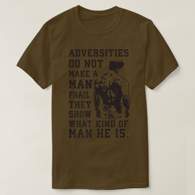 Werbung - Fitnessraum Motivierend Premium-T - Shir T-Shirt (Design vorne)