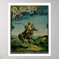 Werbung für "Buffalo Bill's Wild West and Co